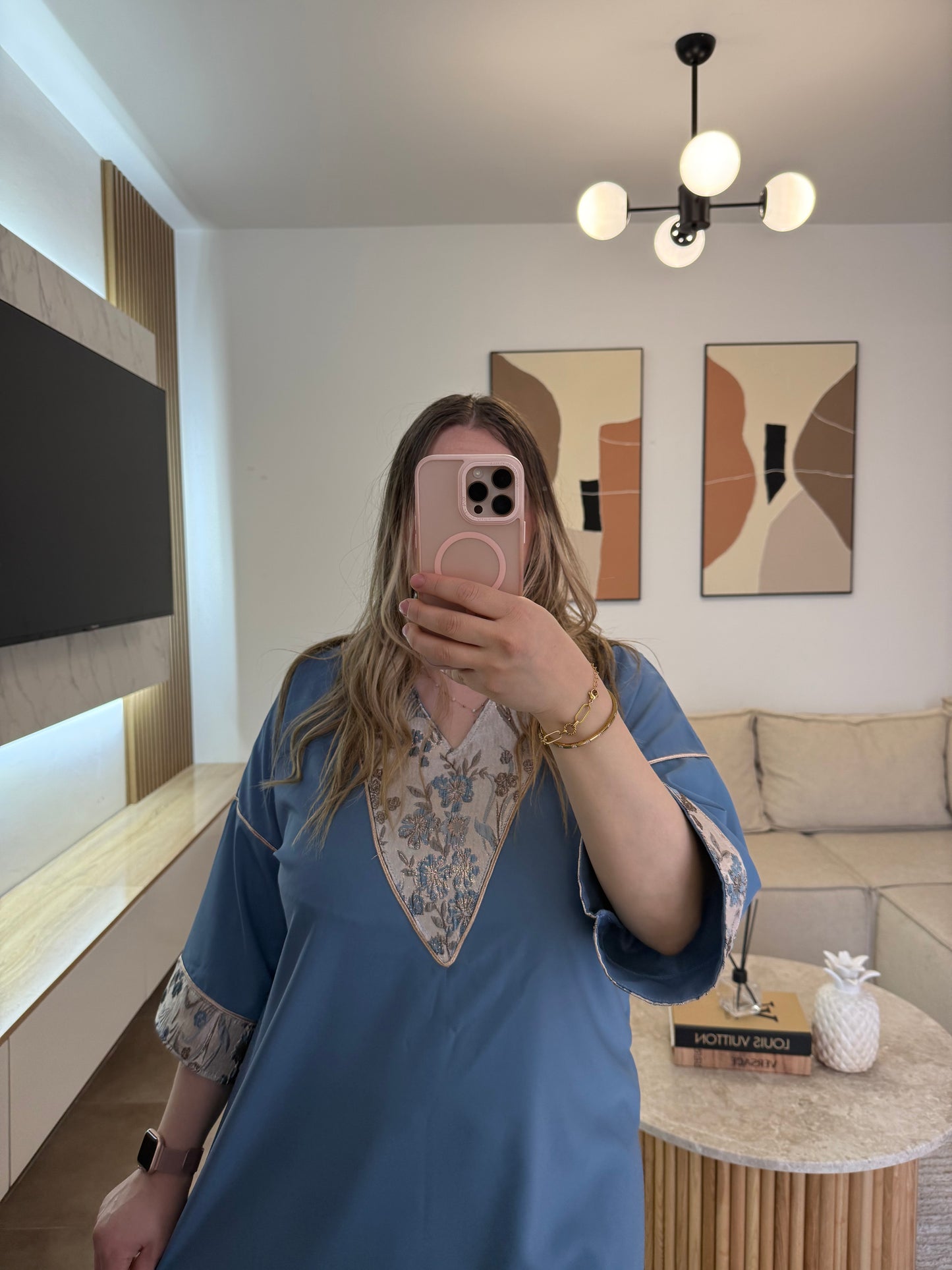 💙Robe à brocard💙